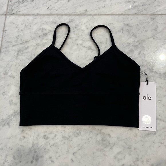 ALO YOGA Seamless Winter Warm Plush Delight Bra - Picture 2 of 8